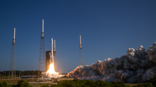 The World's Fastest Rocket Just Launched a Secret Spy Satellite